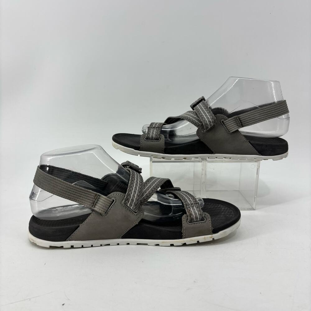 Chaco Womens Size 9 Lowdown Pully Gray Strappy Sandals Comfort - Picture 6 of 12